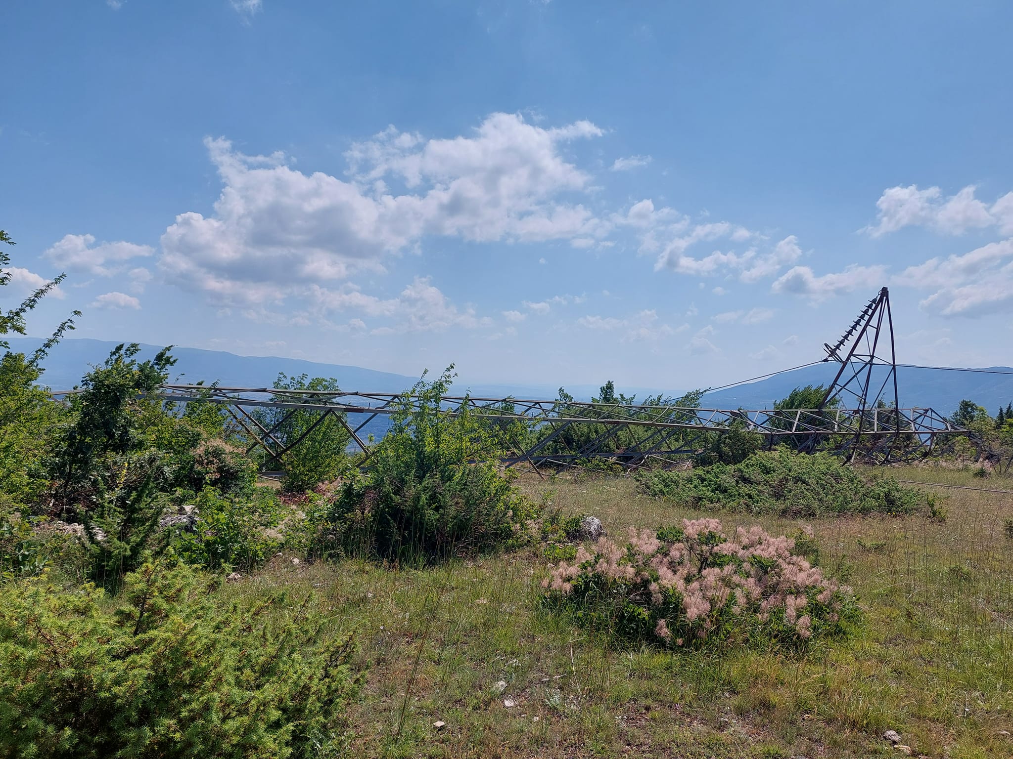Завршена е поправката на 110 kV далекувод Тс Скопје-ТС Вруток
